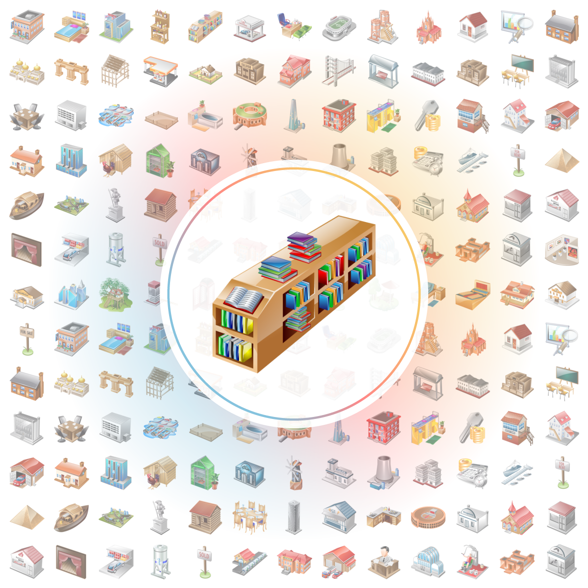 Library Icon - Iconshock