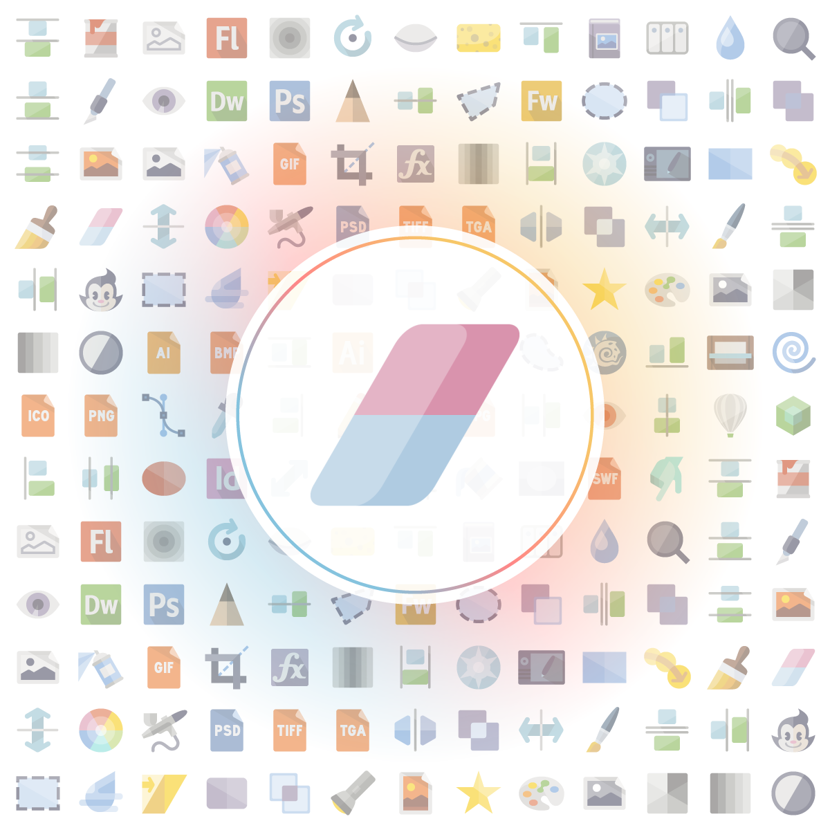 Eraser Icon - Iconshock