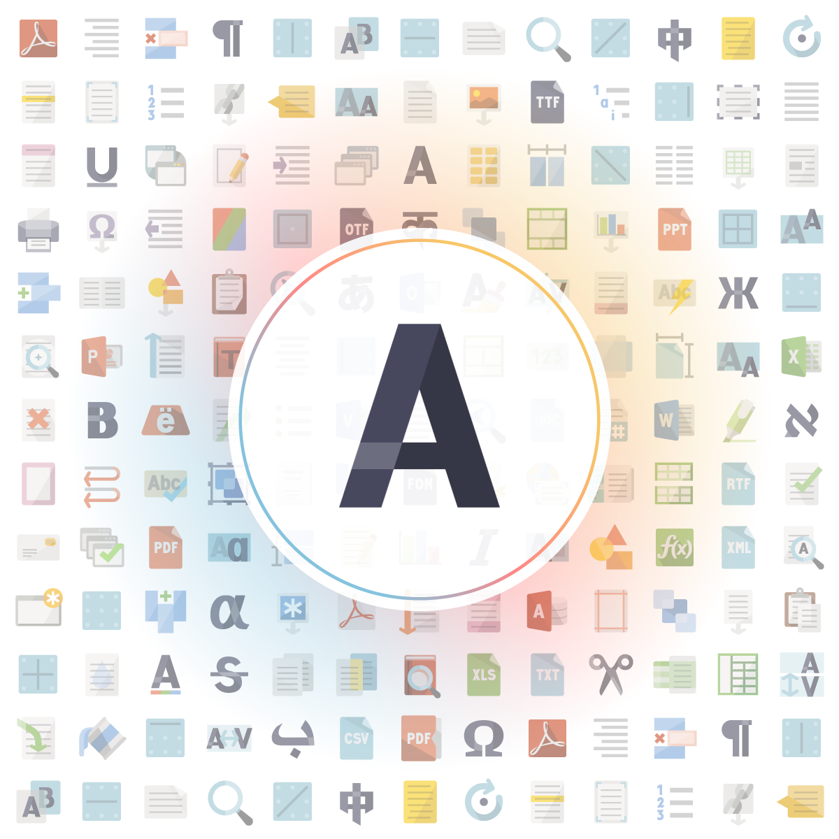 Alphabet latin Icon - Iconshock