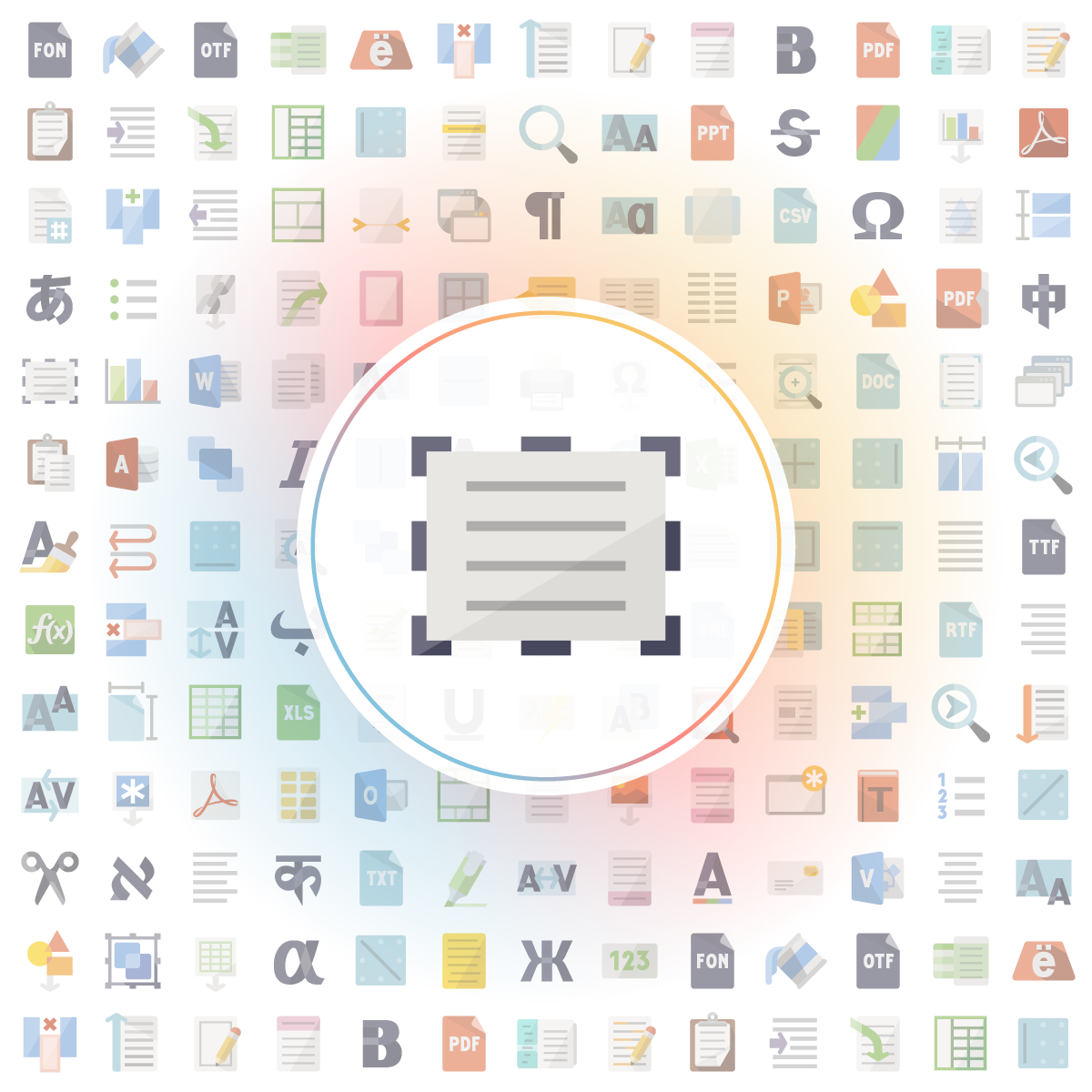 Text box Icon - Iconshock