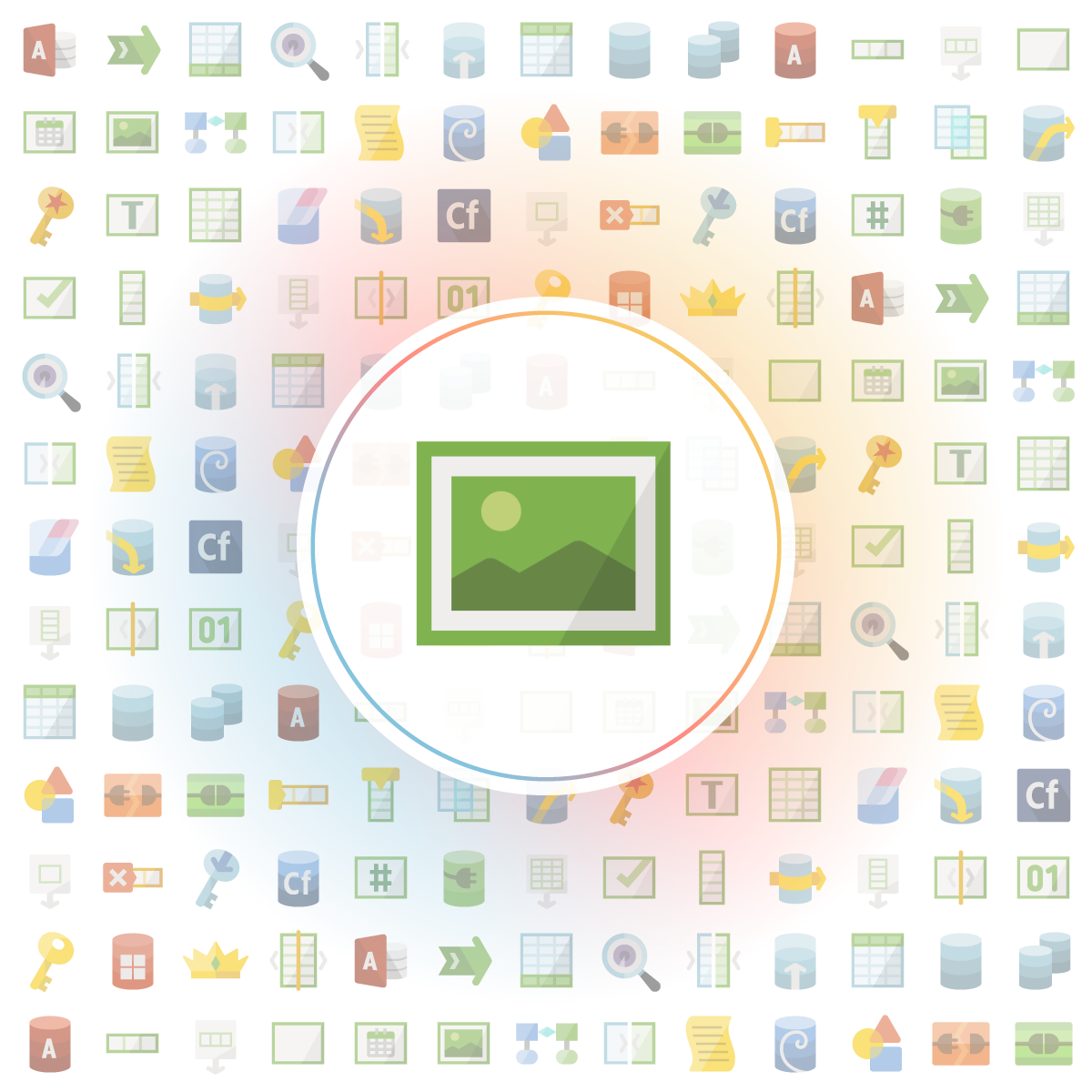 Field image Icon - Iconshock