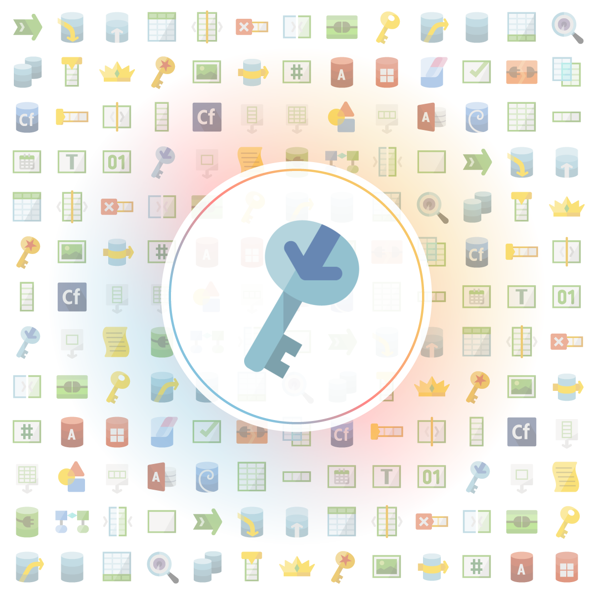 Foreign key Icon - Iconshock