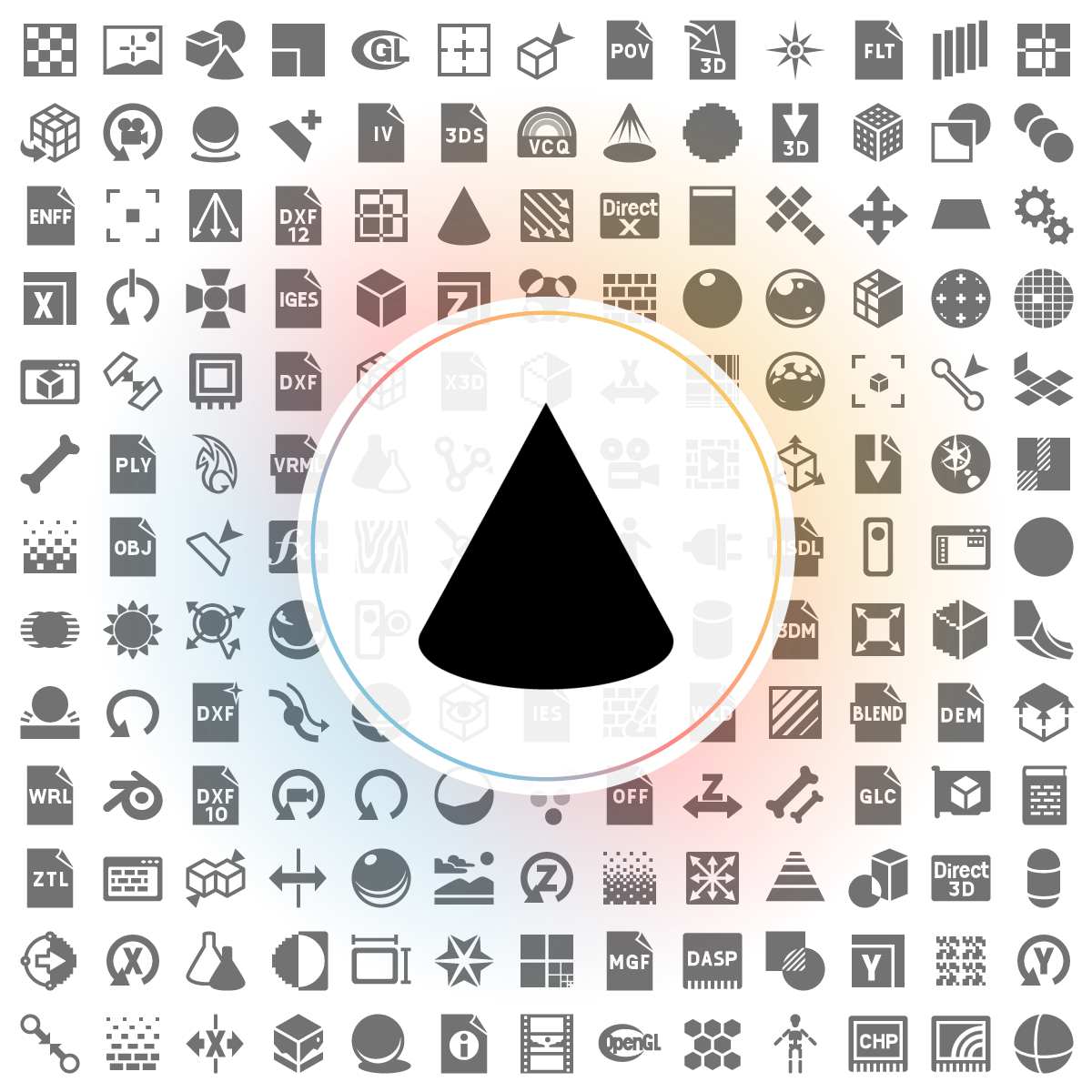 Cone Icon - Iconshock