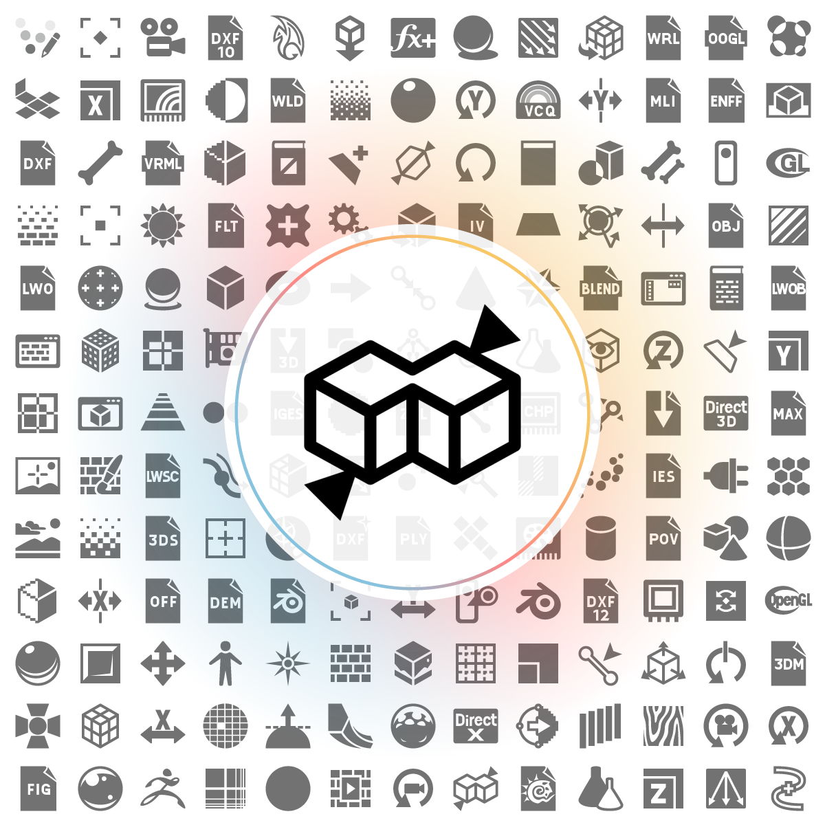 Merge object Icon - Iconshock