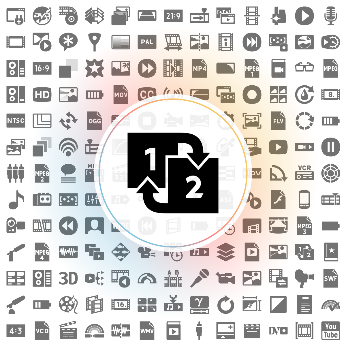 Transcode Icon - Iconshock
