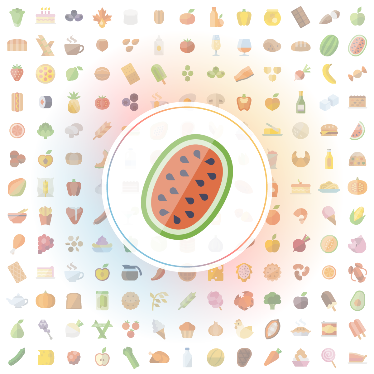 Watermelon1 Icons - Iconshock