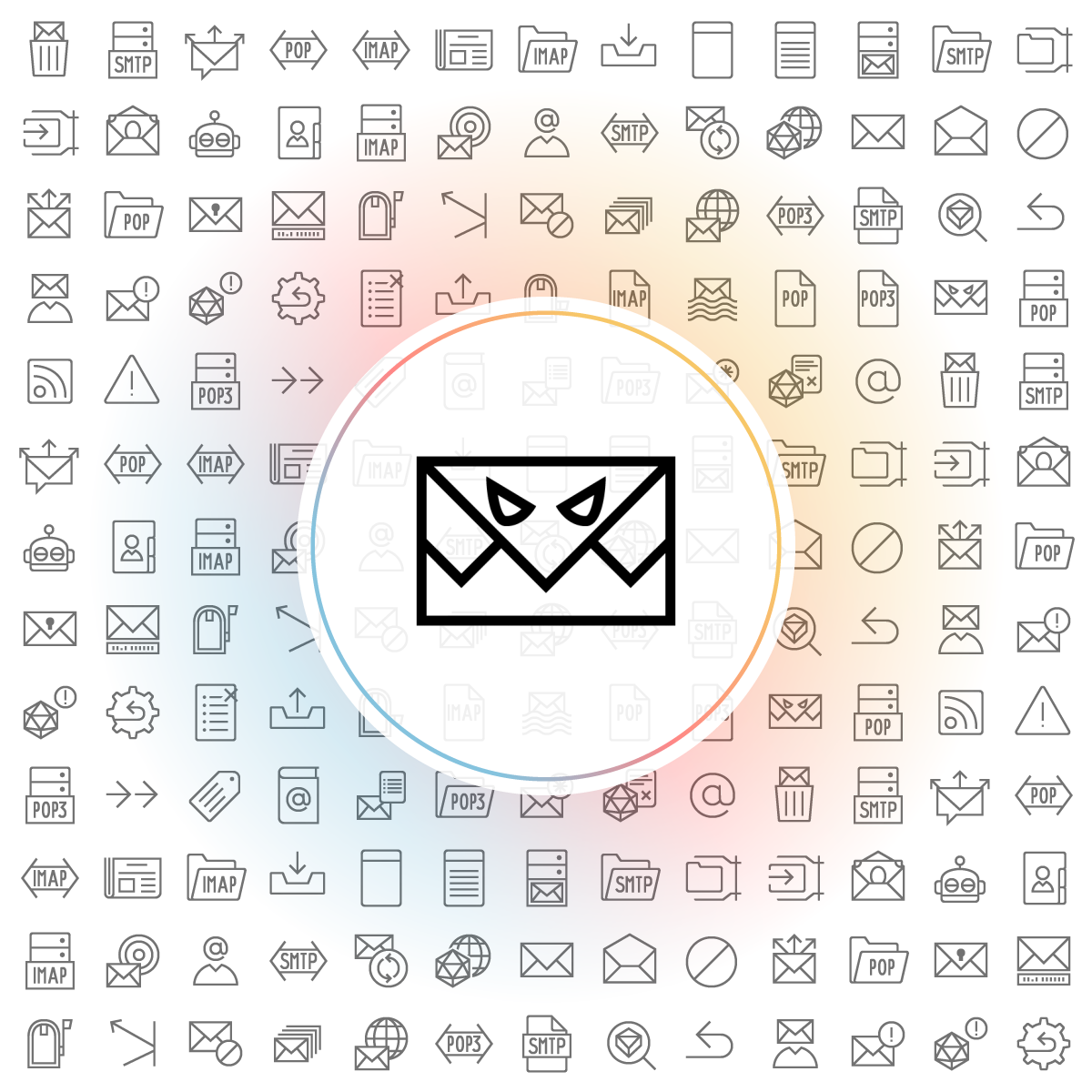 Infected_mail Icons - Iconshock