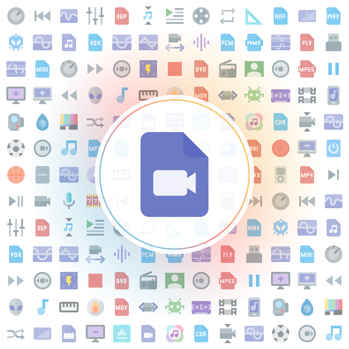 File type video Icon - Iconshock