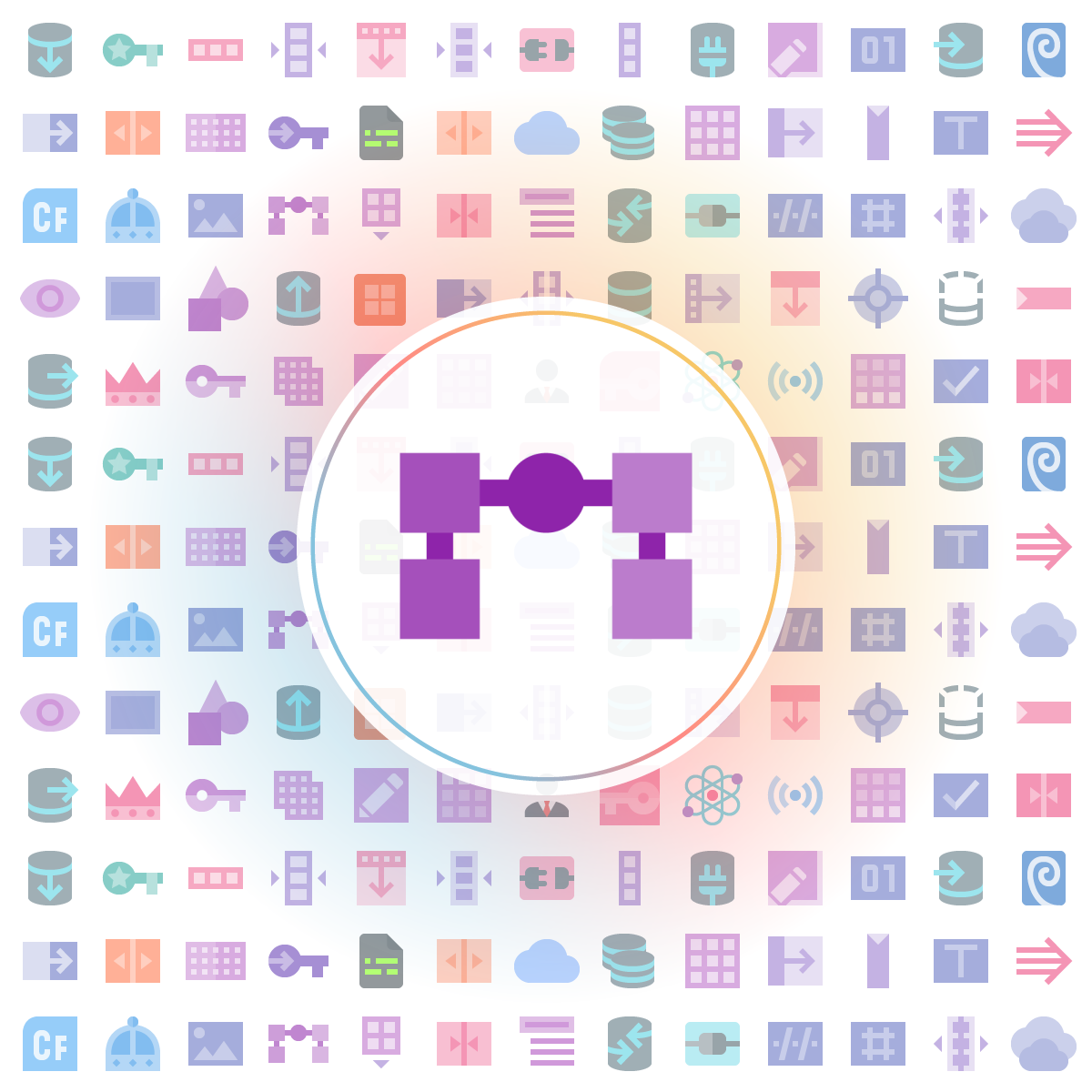 Entity relationship model Icon - Iconshock