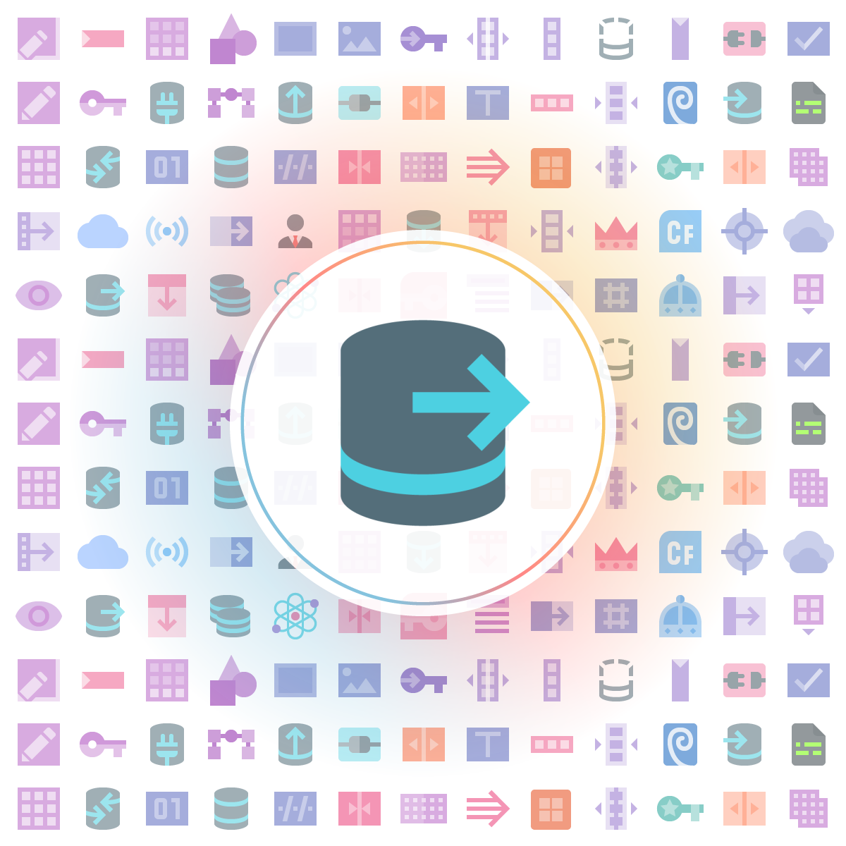 Export database Icon - Iconshock