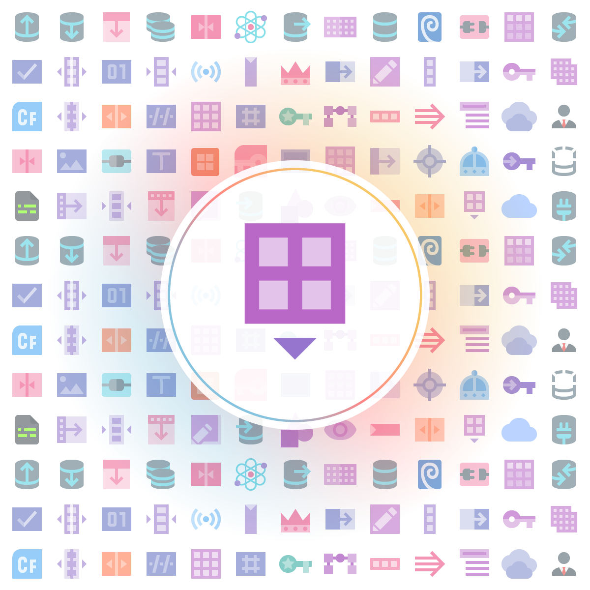 Insert table Icon - Iconshock