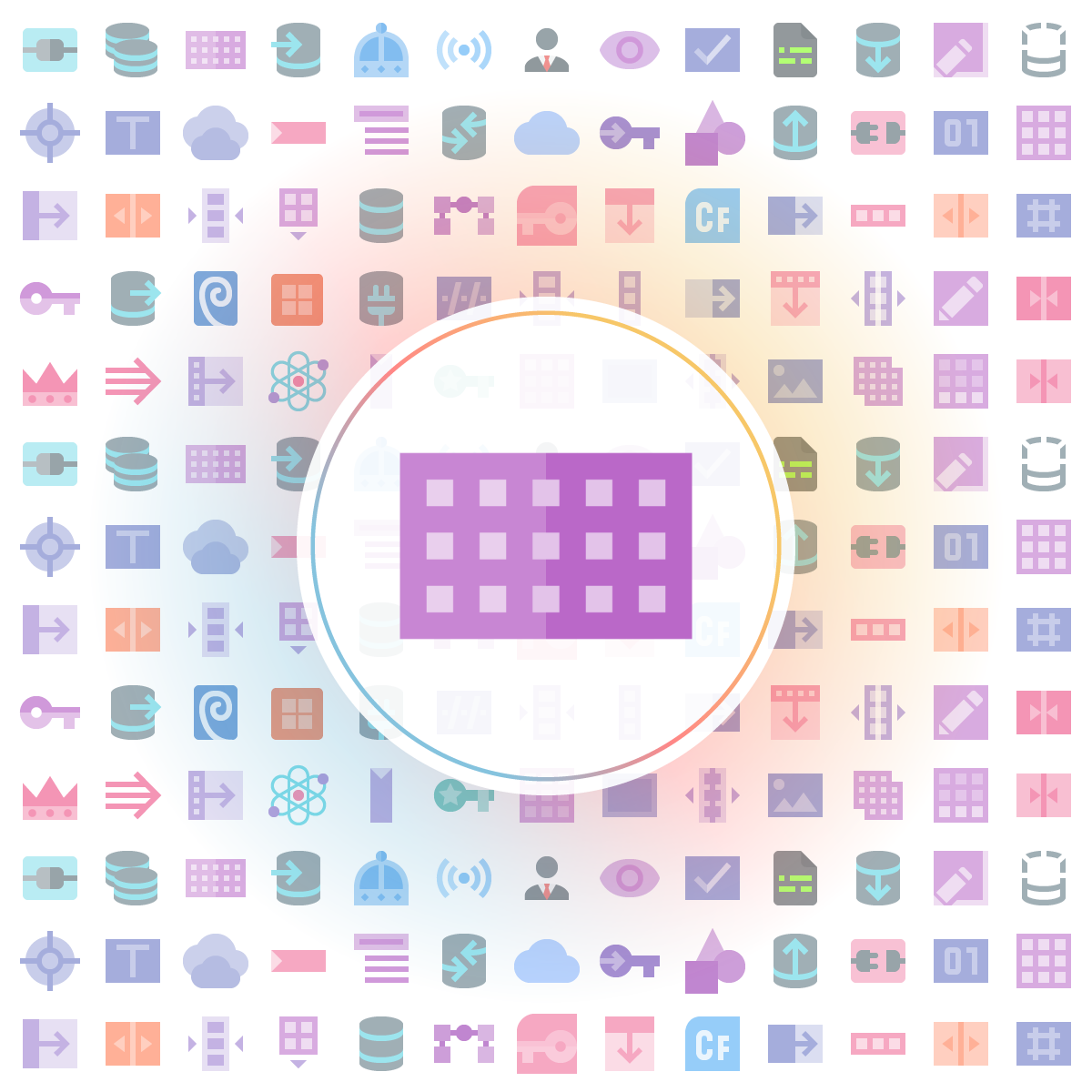 Merge tables Icon - Iconshock