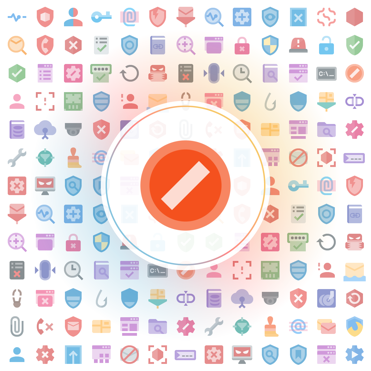 Exclude Icon - Iconshock