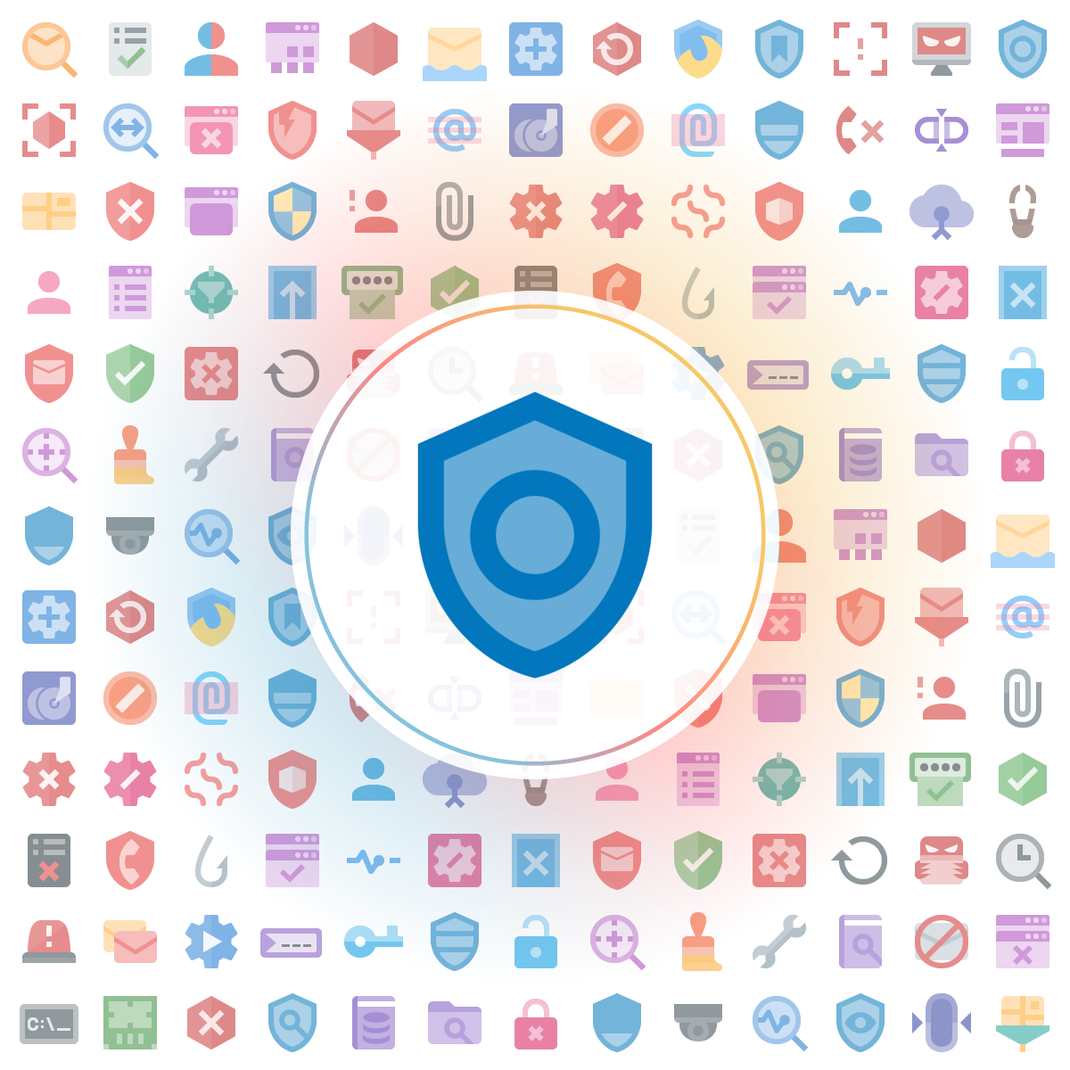 Security round Icon - Iconshock