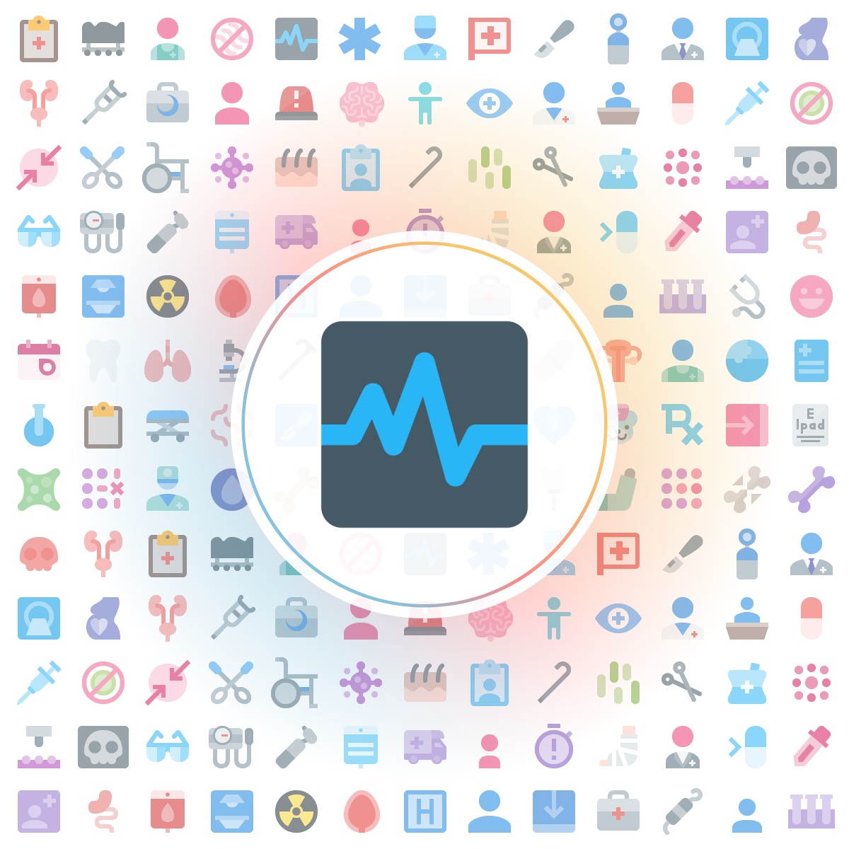Intensive care unit Icon - Iconshock