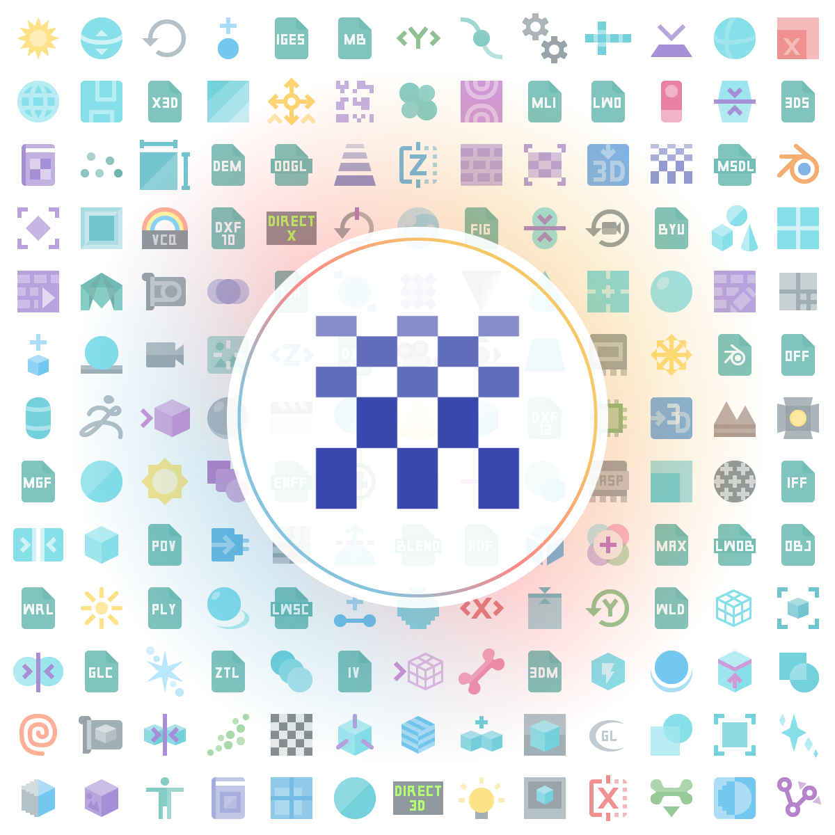 Diffusion Icon - Iconshock