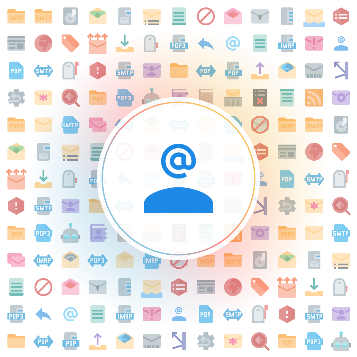 Mail id Icon - Iconshock
