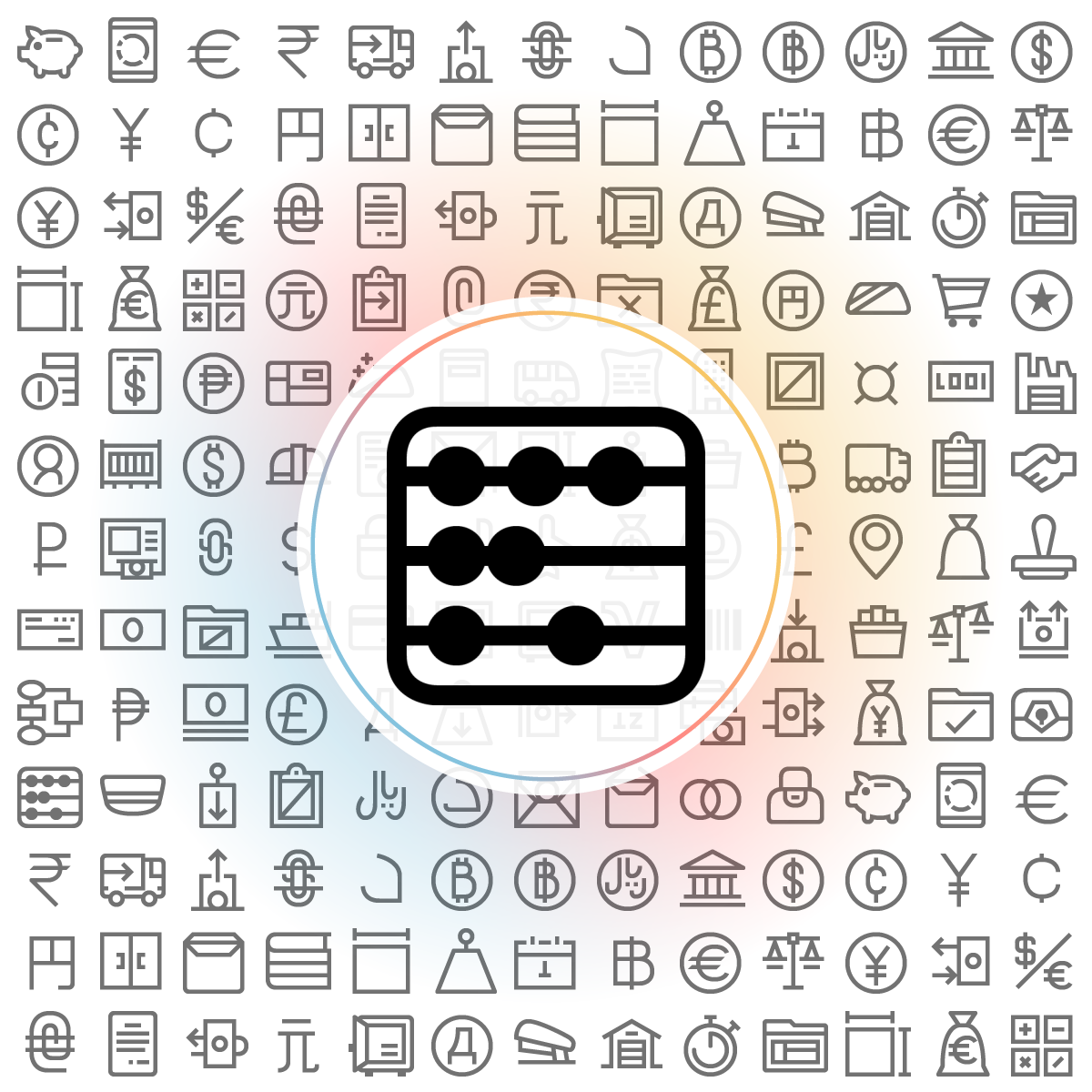 Abacus Icon - Iconshock