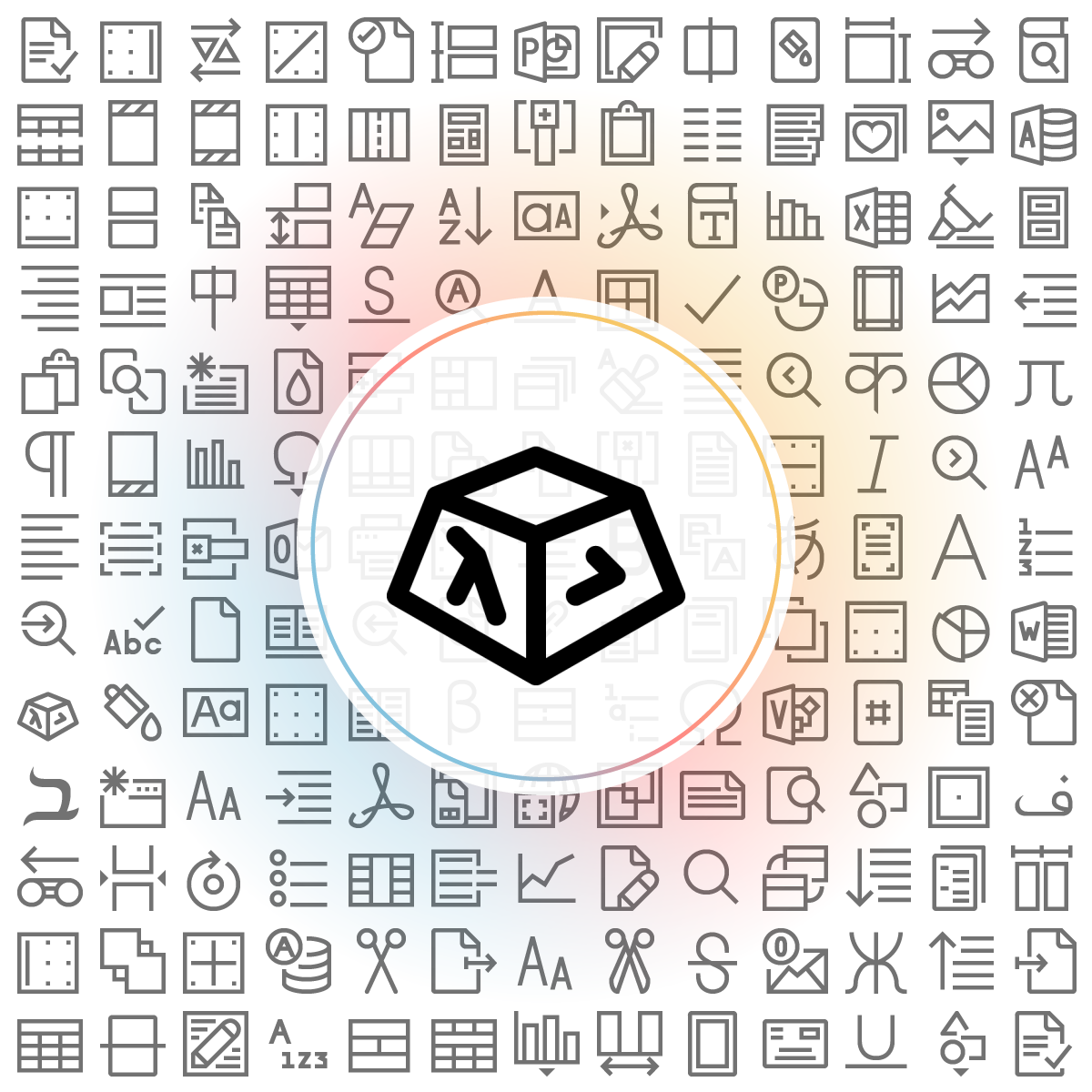 Character map Icon - Iconshock