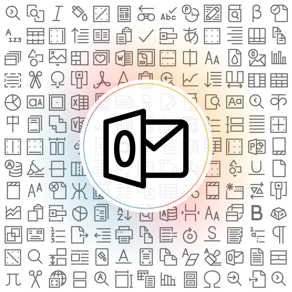 Outlook Icon Iconshock