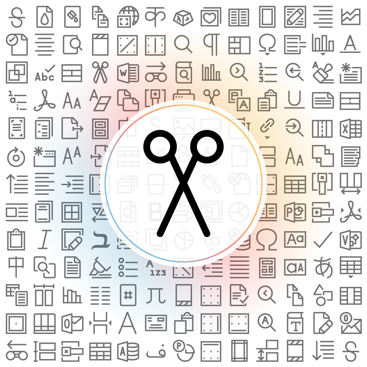 Scissors Icon - Iconshock