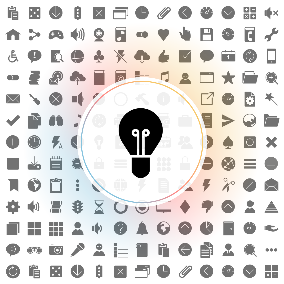 Light bulb Icon - Iconshock