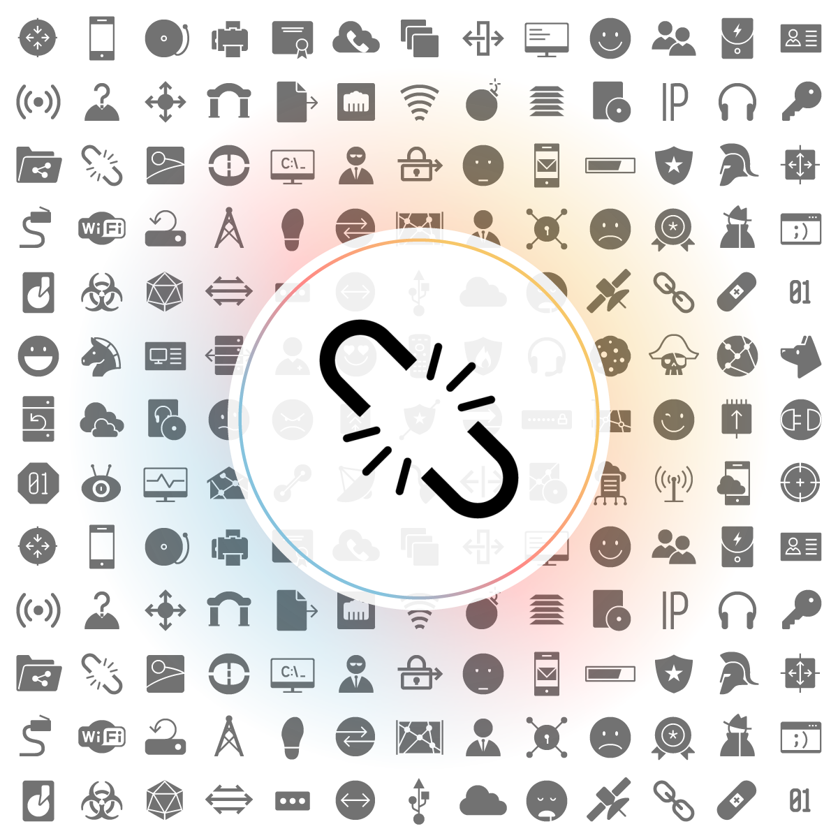 Broken link Icon - Iconshock