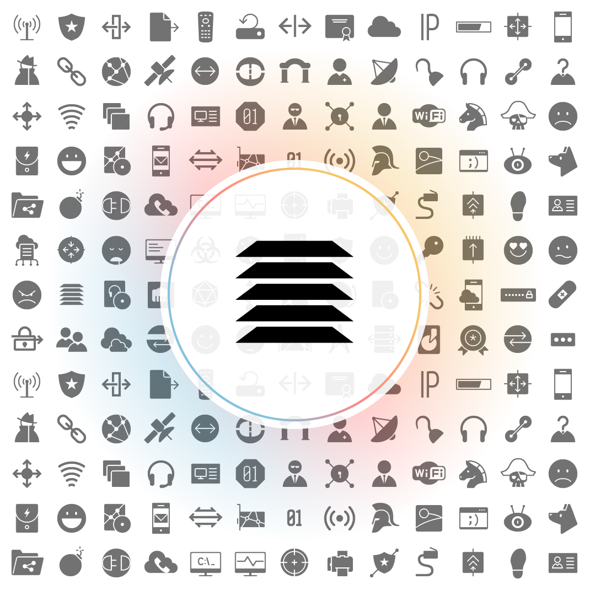 Osi model2 Icon - Iconshock