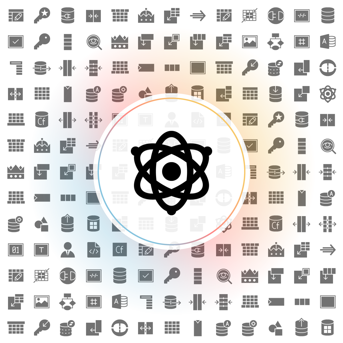 Atom Icon - Iconshock