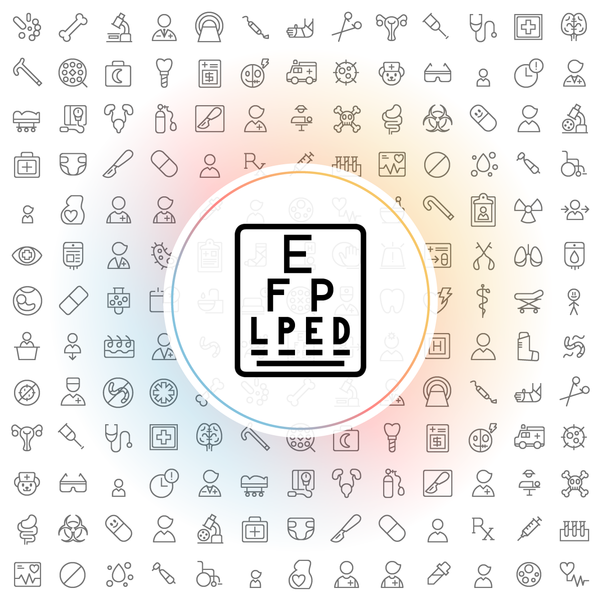 Eye_chart Icons - Iconshock