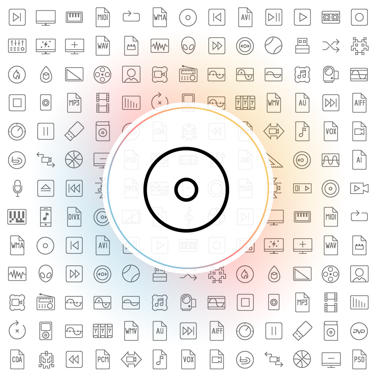 Discus Icons - Iconshock