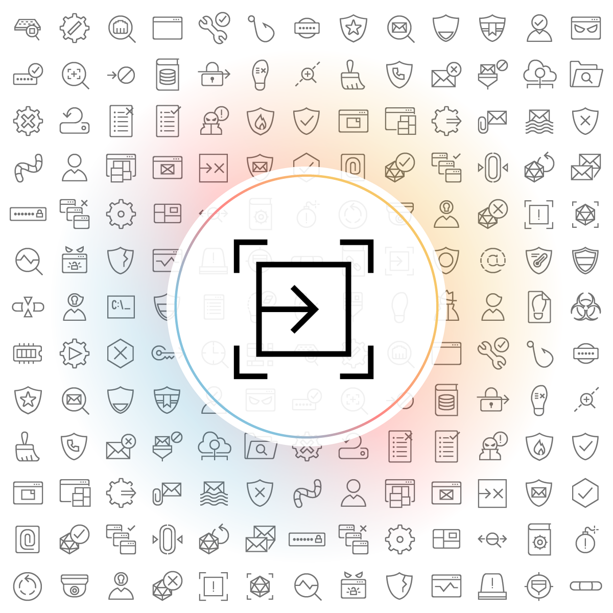 Access controls Icons Iconshock