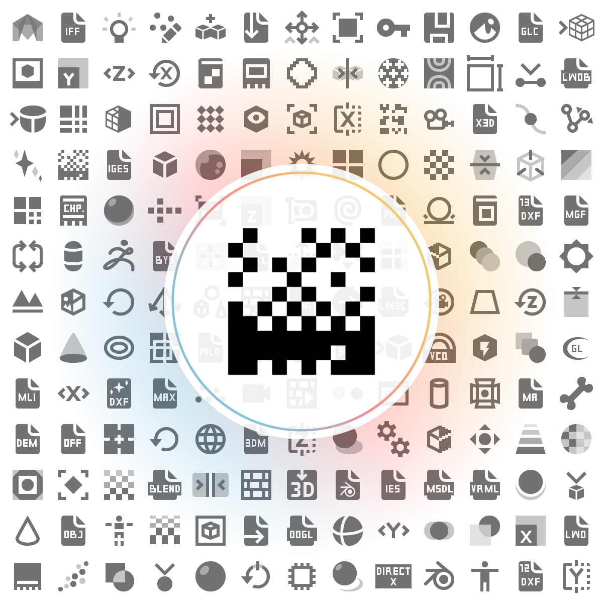 Dithering Icon - Iconshock
