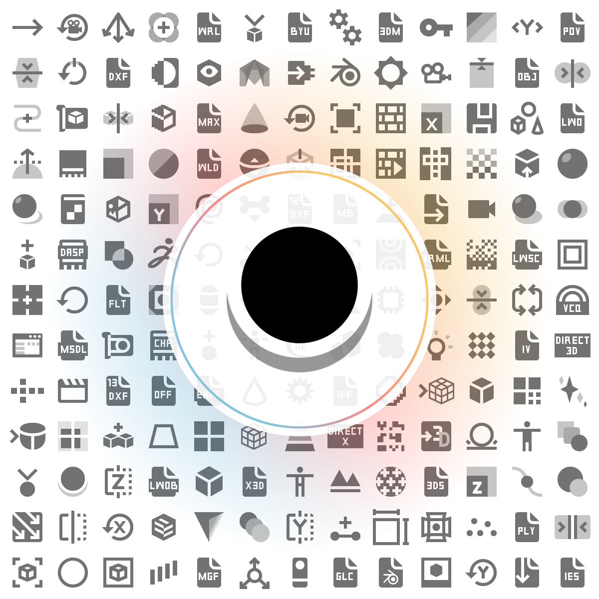 Reflectivity Icon - Iconshock