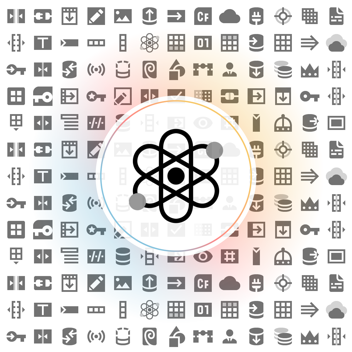 Atom Icon - Iconshock
