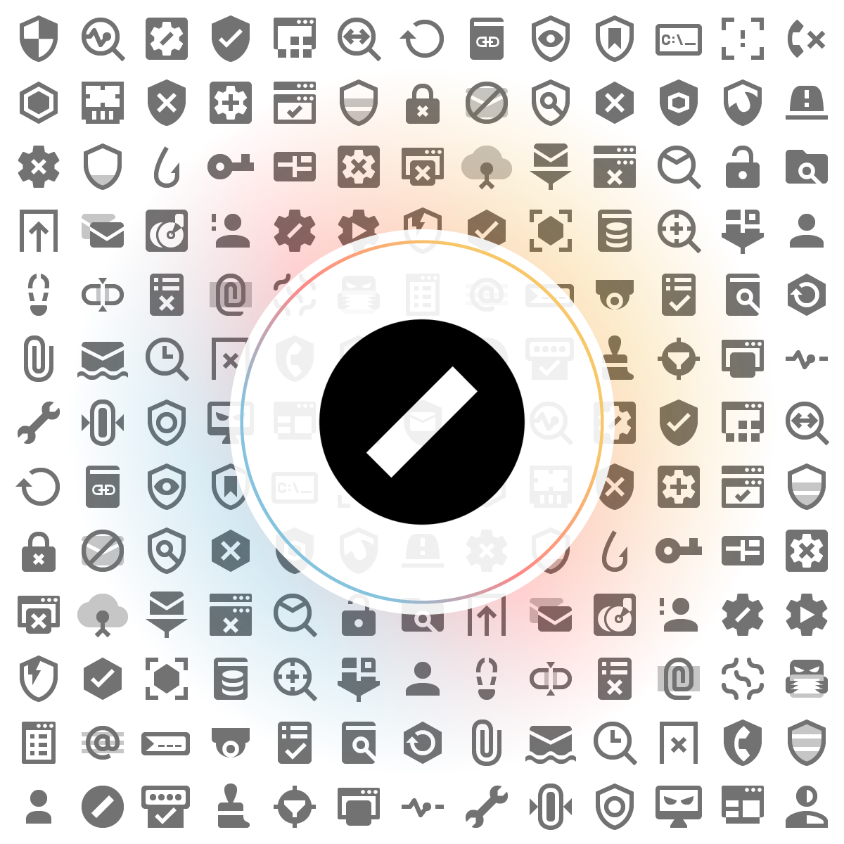 Exclude Icon - Iconshock