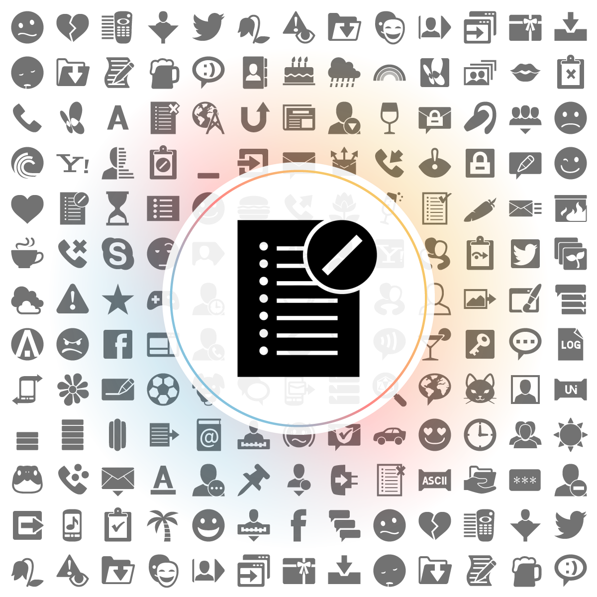 Block list Icon - Iconshock