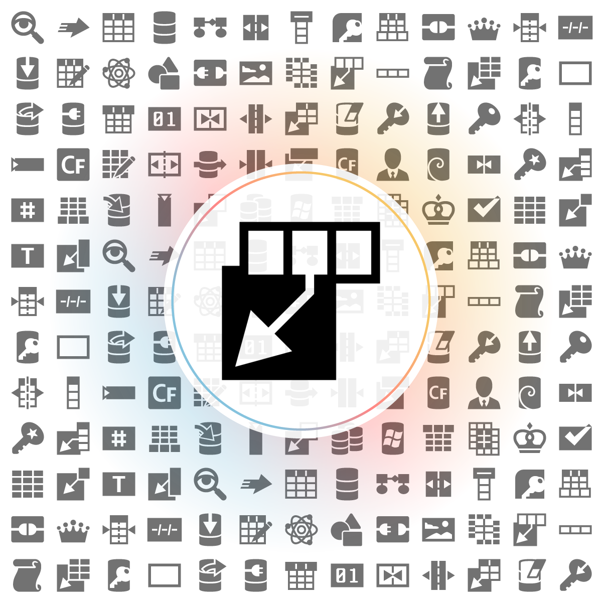 Insert row Icon - Iconshock