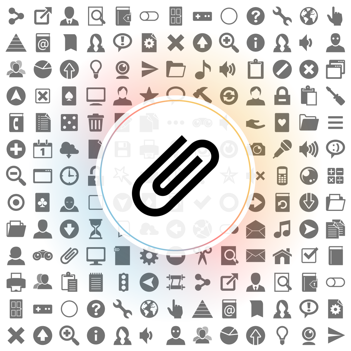 Clip Icon - Iconshock
