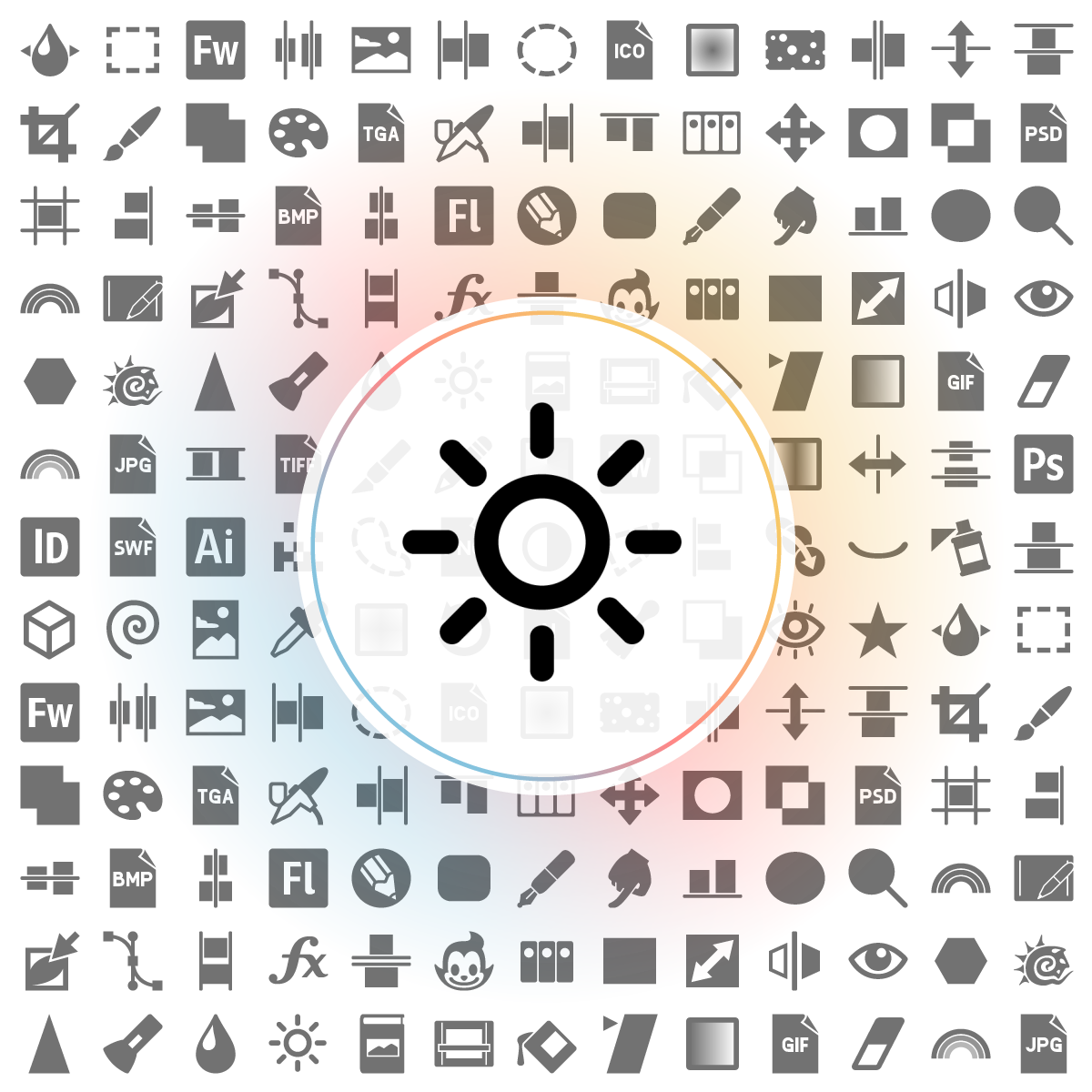 Brightness Icon - Iconshock