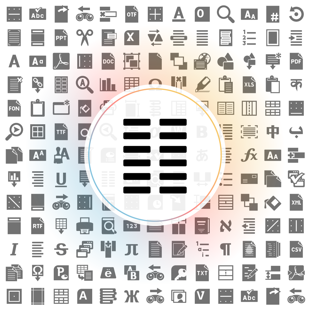 Columns Icon - Iconshock