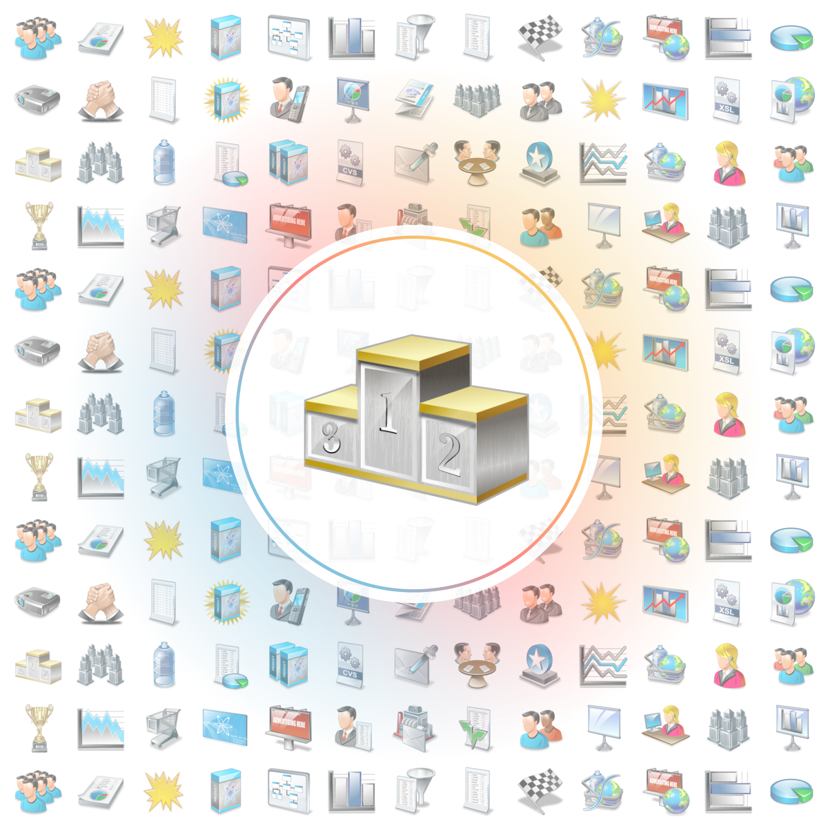 Positioning Icon - Iconshock
