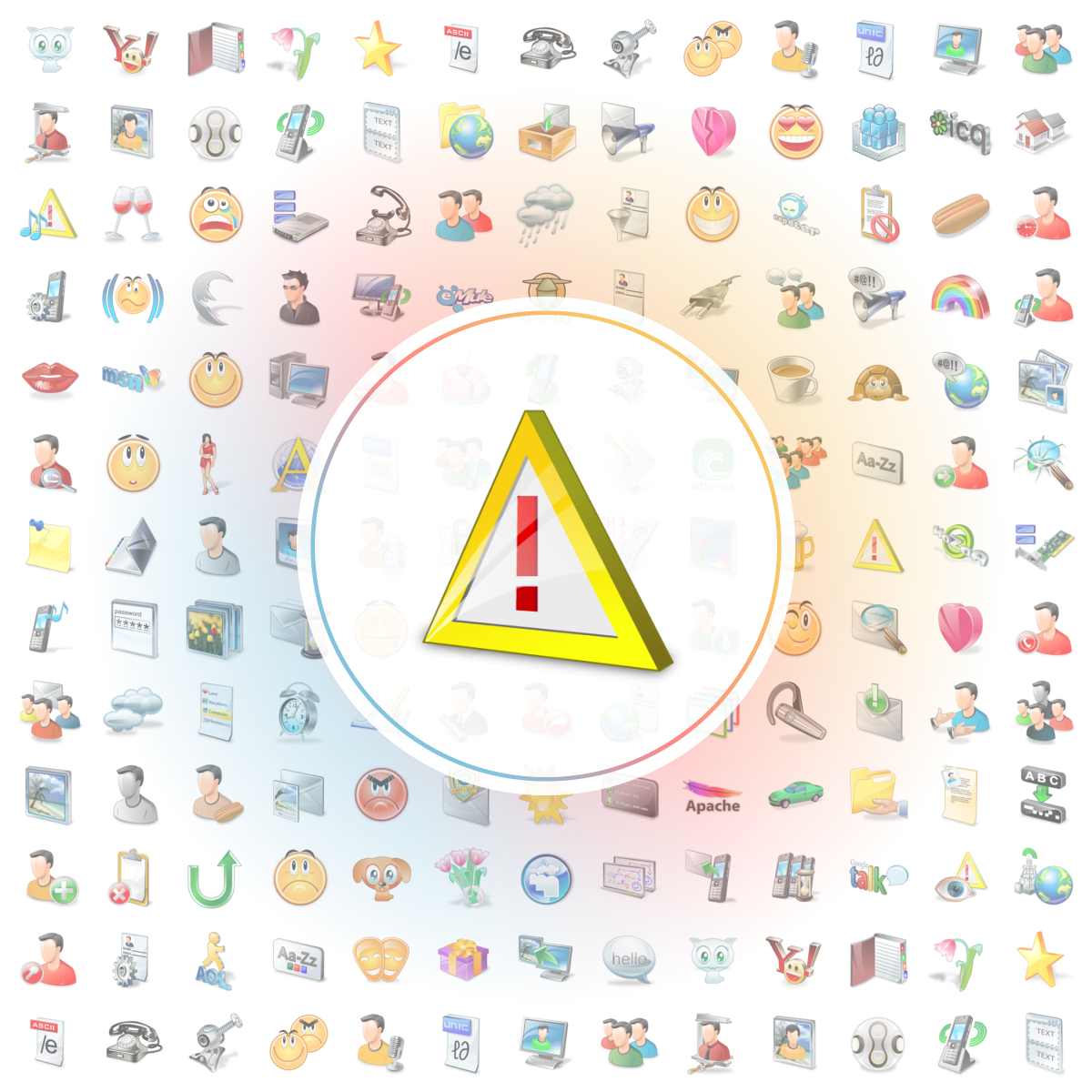 Warnings Icon - Iconshock
