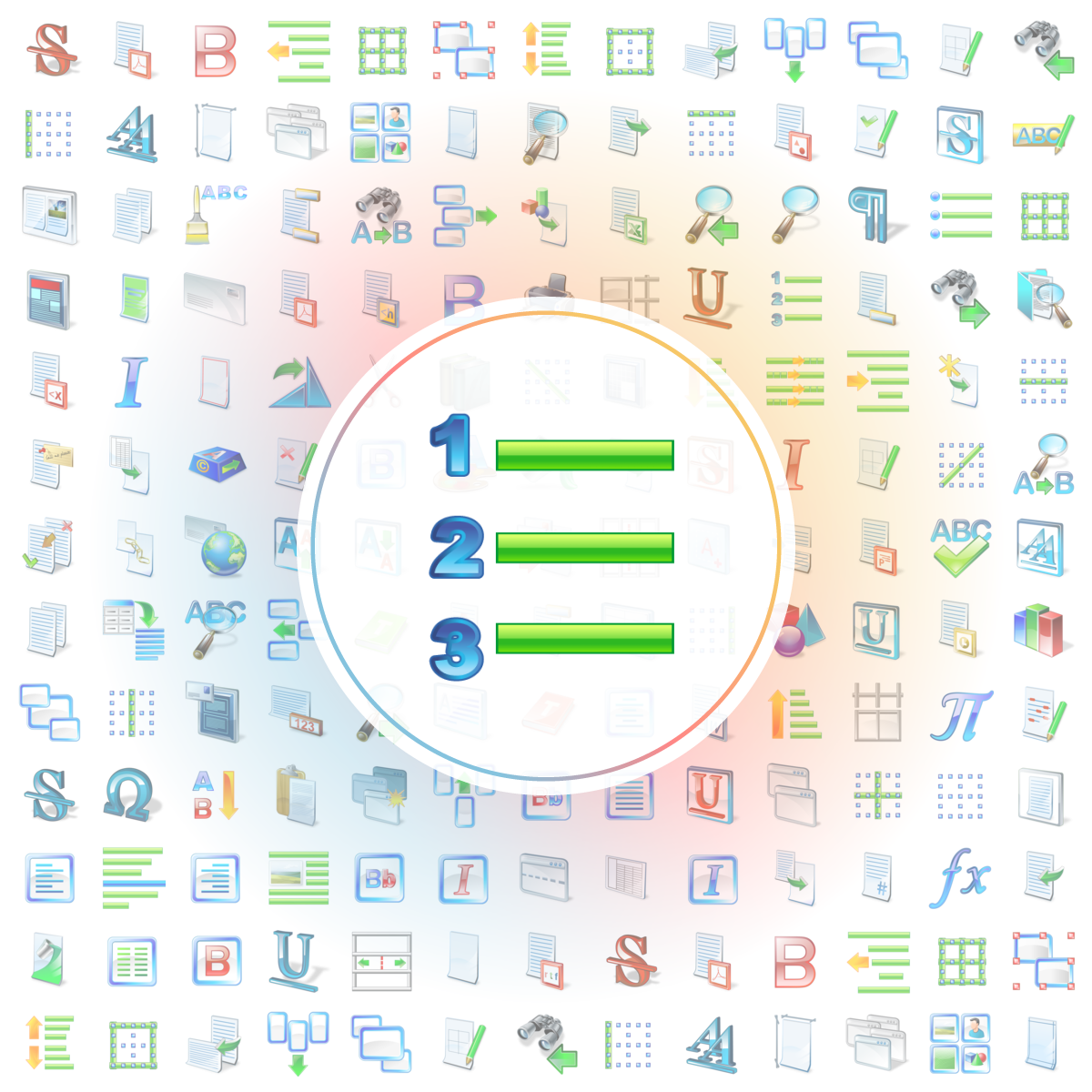Numbering Icon - Iconshock