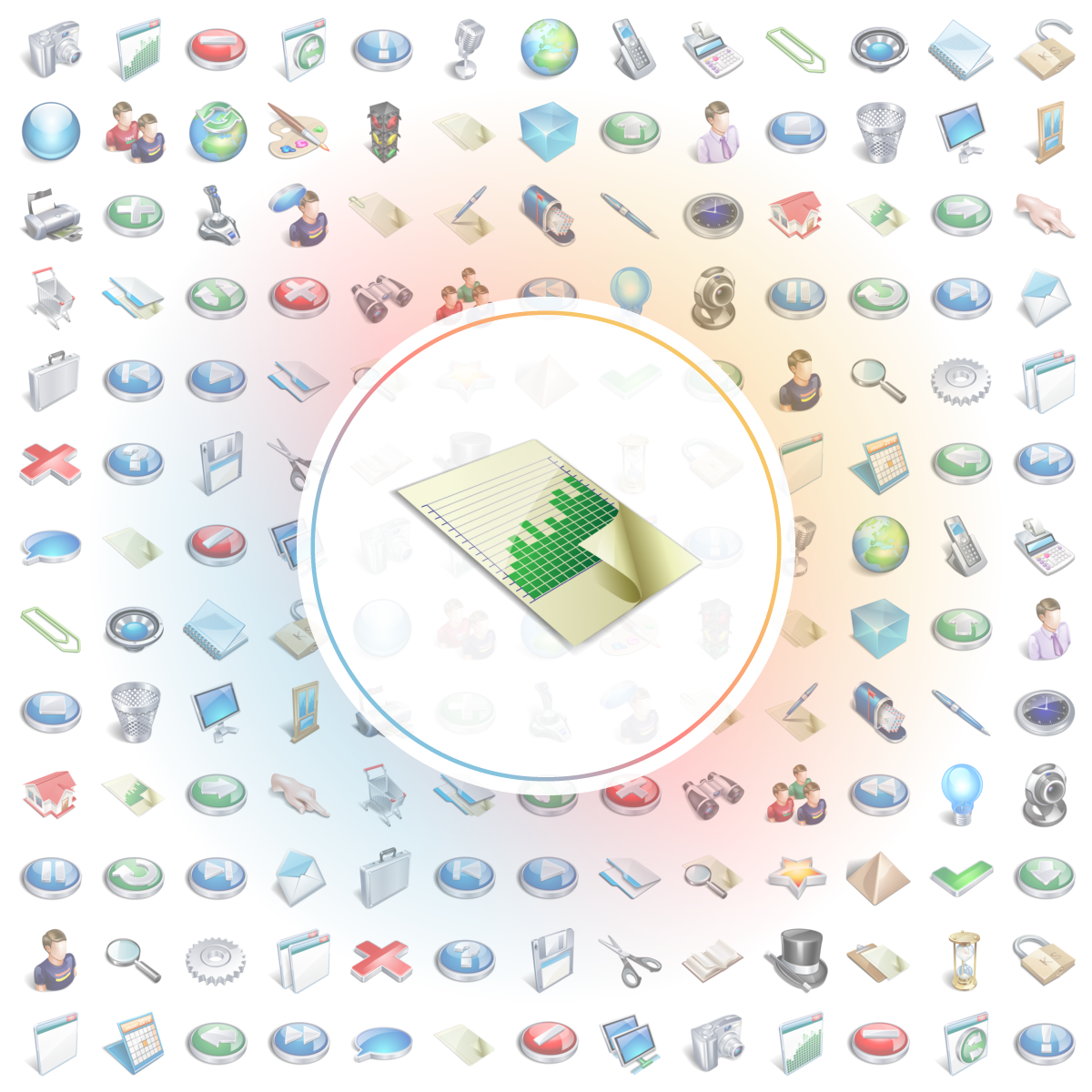 Stats Icons - Iconshock