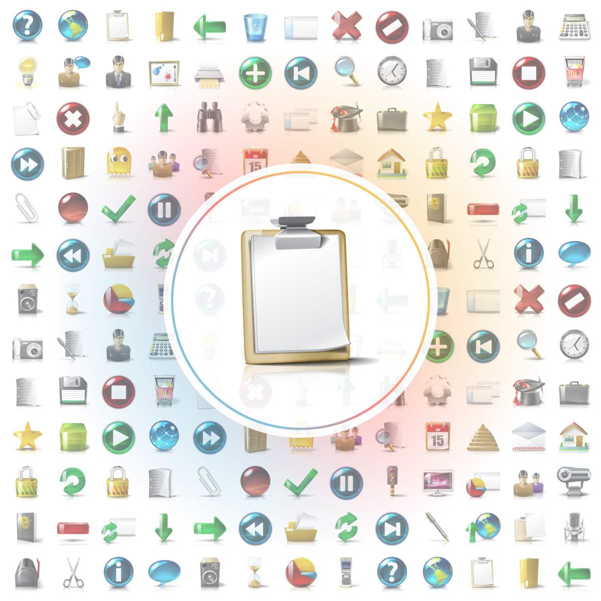 Clipboard Icon - Iconshock