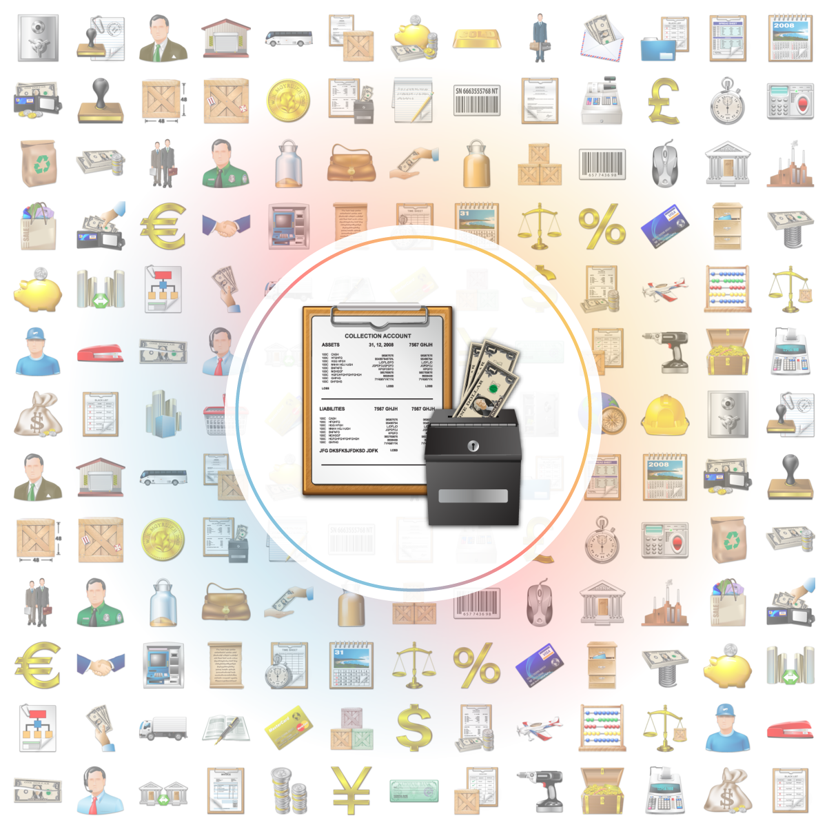 Collection account Icon - Iconshock