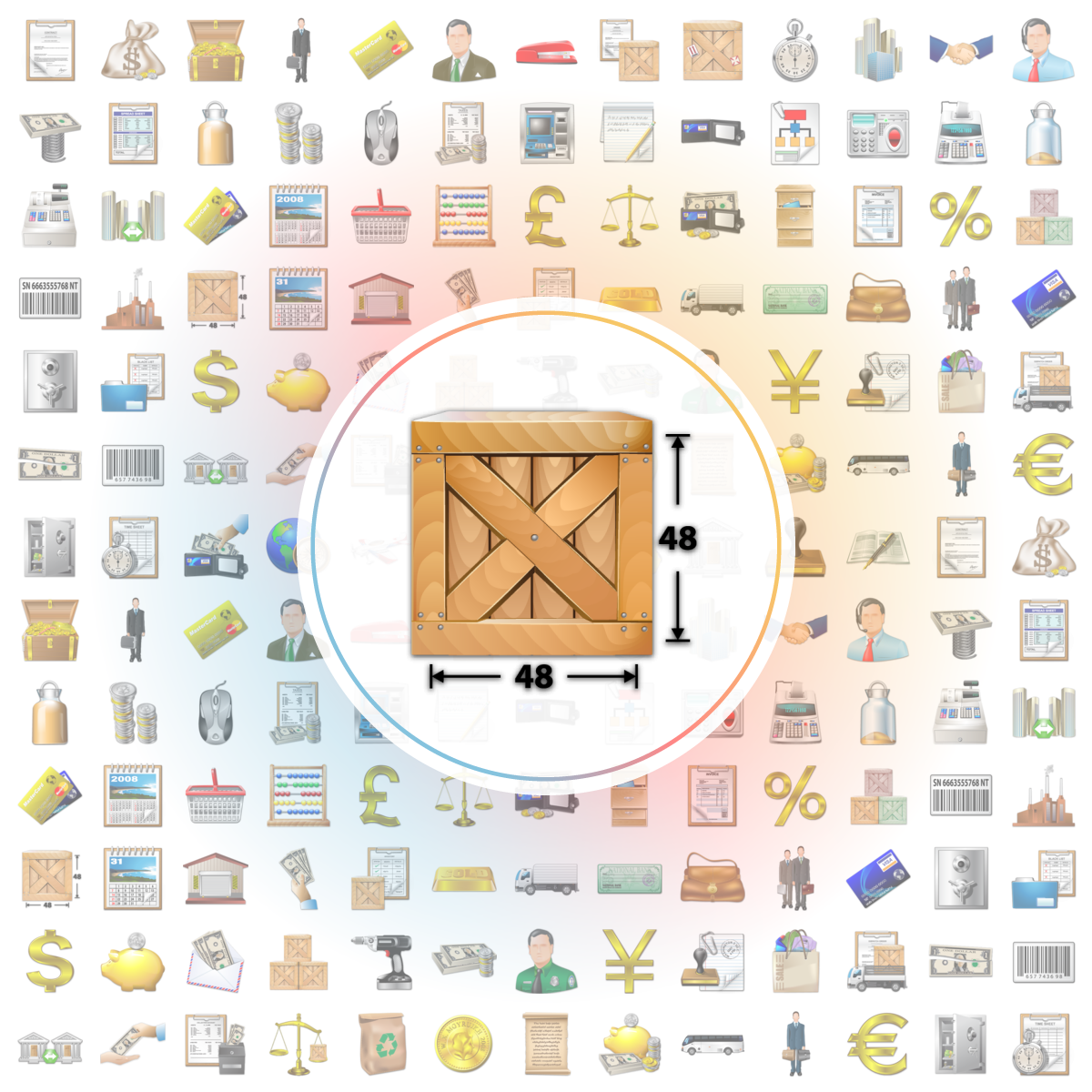 Dimensions Icon - Iconshock