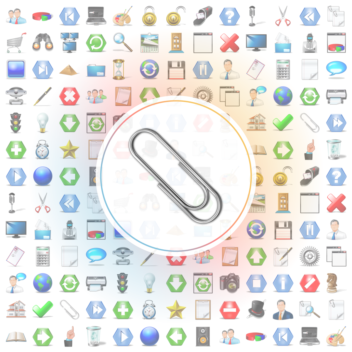 Clip Icon - Iconshock