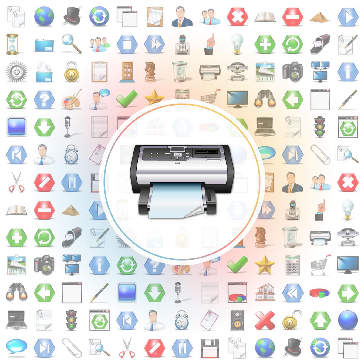 Printer Icon - Iconshock